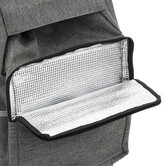 Chariot de course 2 roues, métal gris Nomade