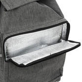 Chariot de course 6 roues, métal gris Nomade