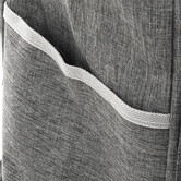 Chariot de course 6 roues, métal gris Nomade