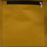 Chariot de course pliable 2 roues, jaune moutarde Modern color