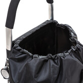 Chariot de course pliable 2 roues, noir Modern color