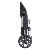 Chariot de course pliable 2 roues, noir Modern color