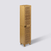 Colonne 2 portes, bambou Sicela