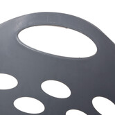 Corbeille à linge souple 60l, gris 