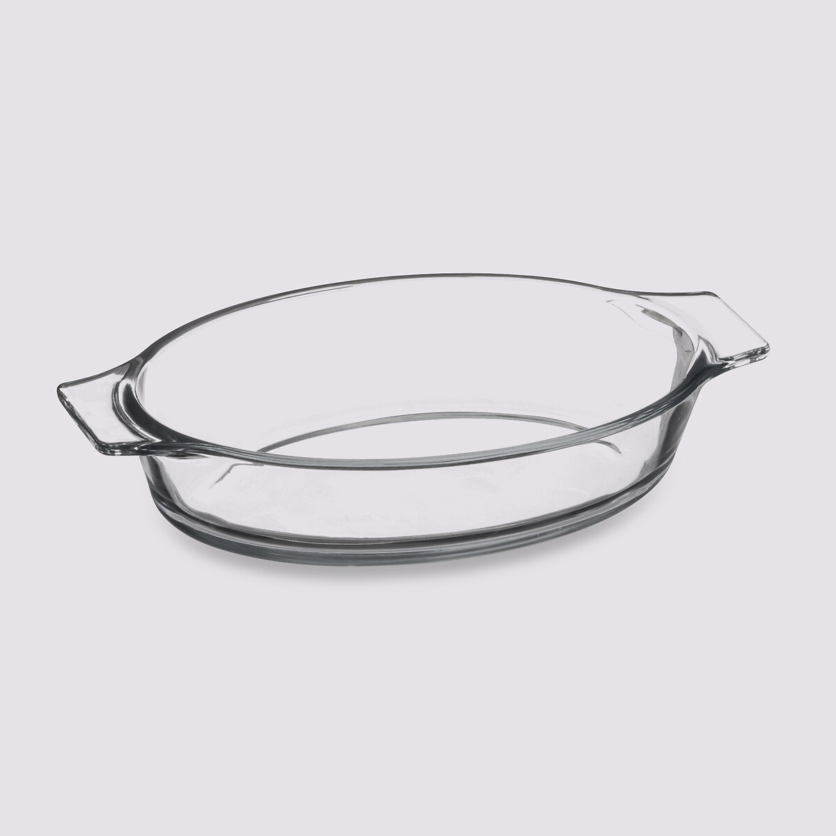 Petit plat ovale, verre 