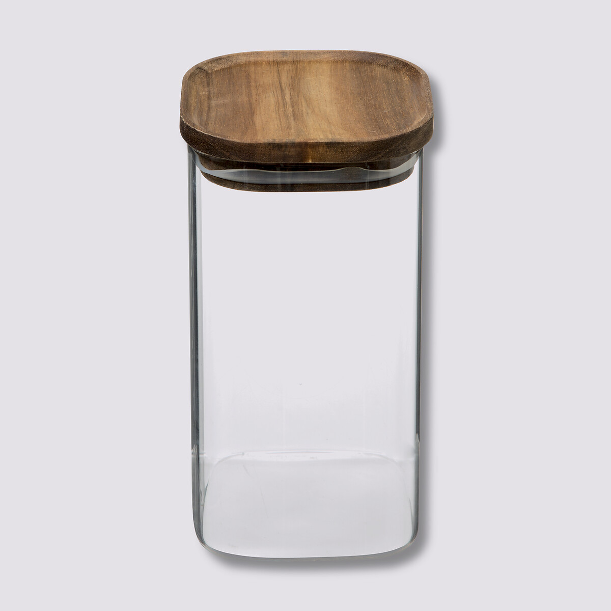 Bocal verre couvercle acacia 1,3l Hermet