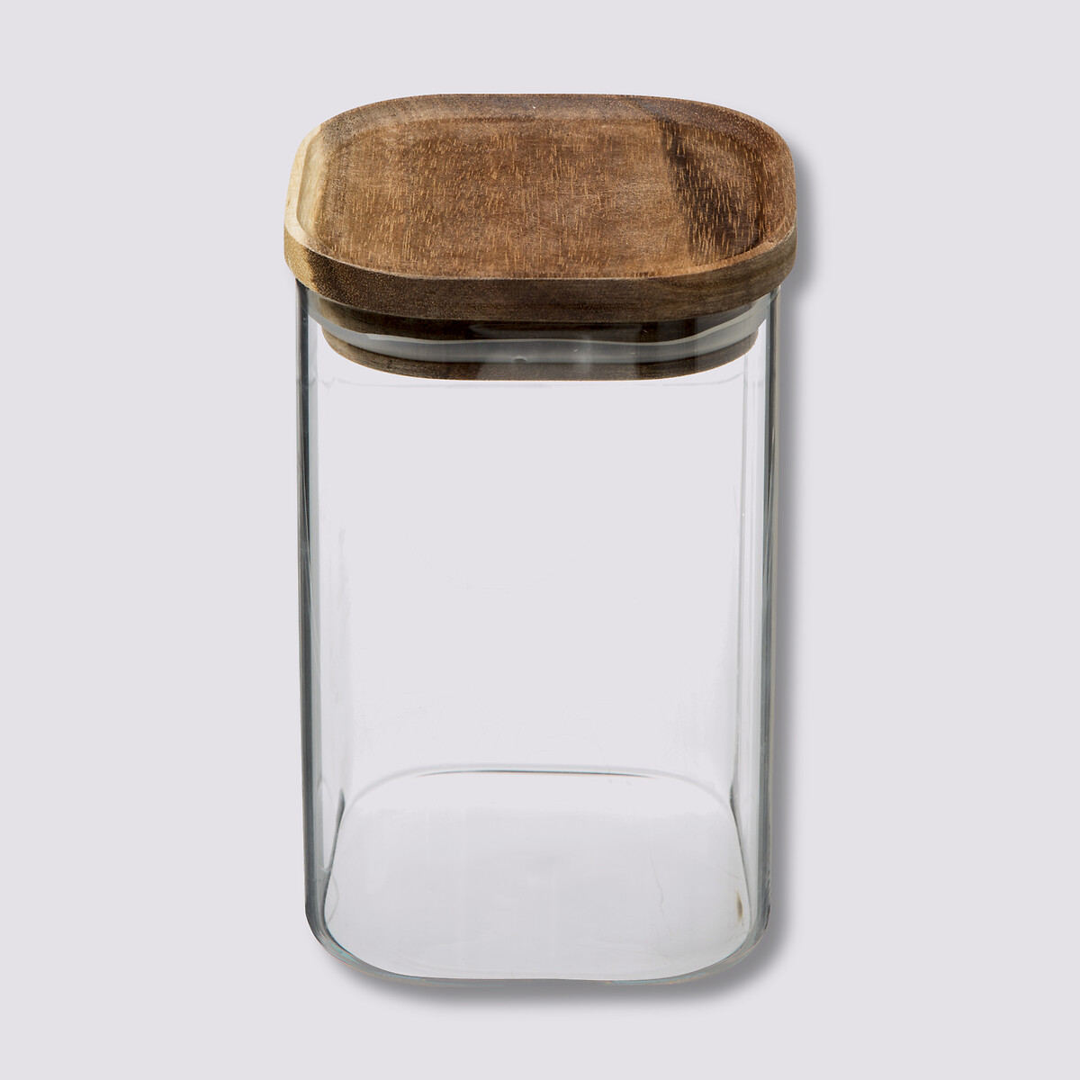 Bocal verre couvercle acacia 1l Hermet