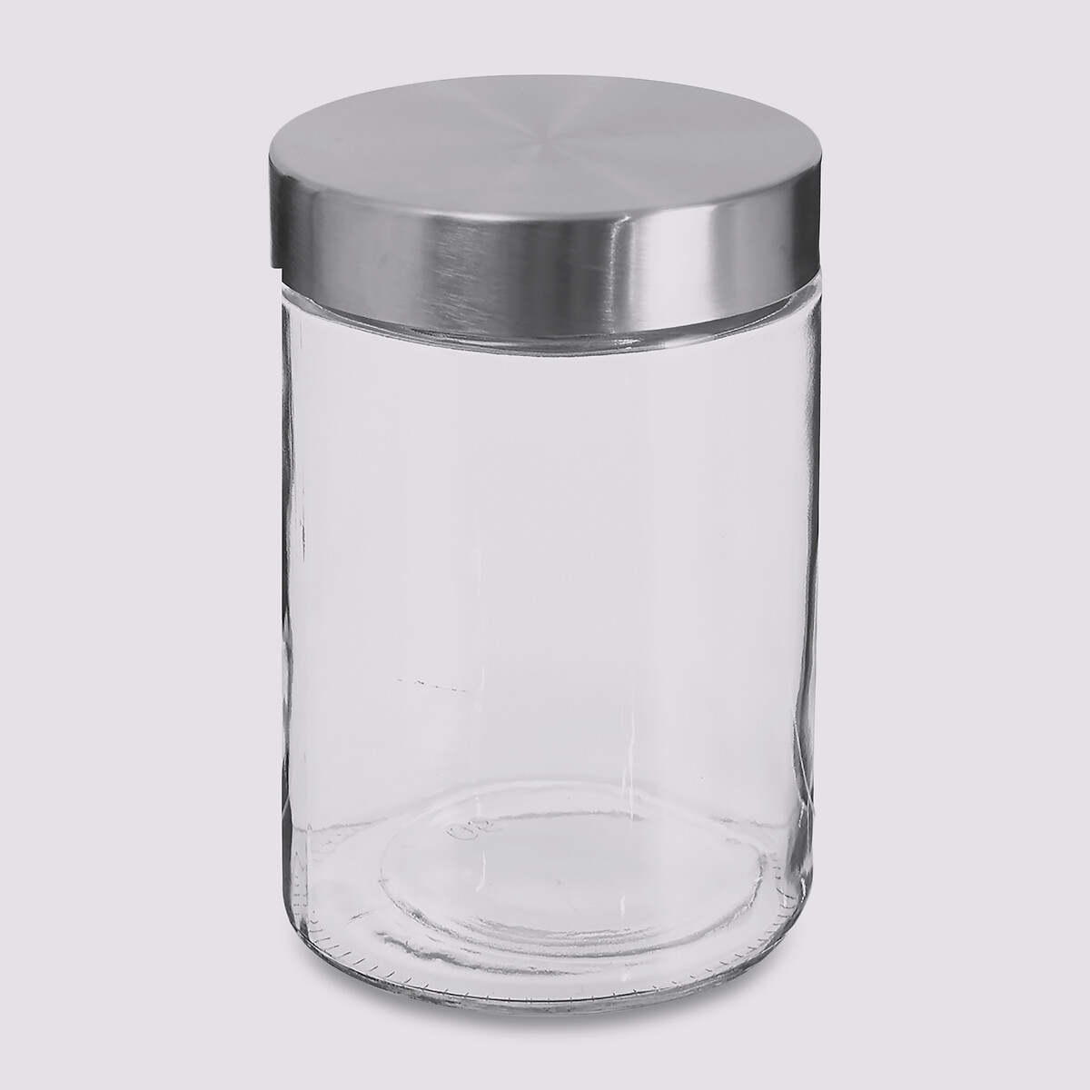 Bocal verre couvercle inox 1,2l Nixo