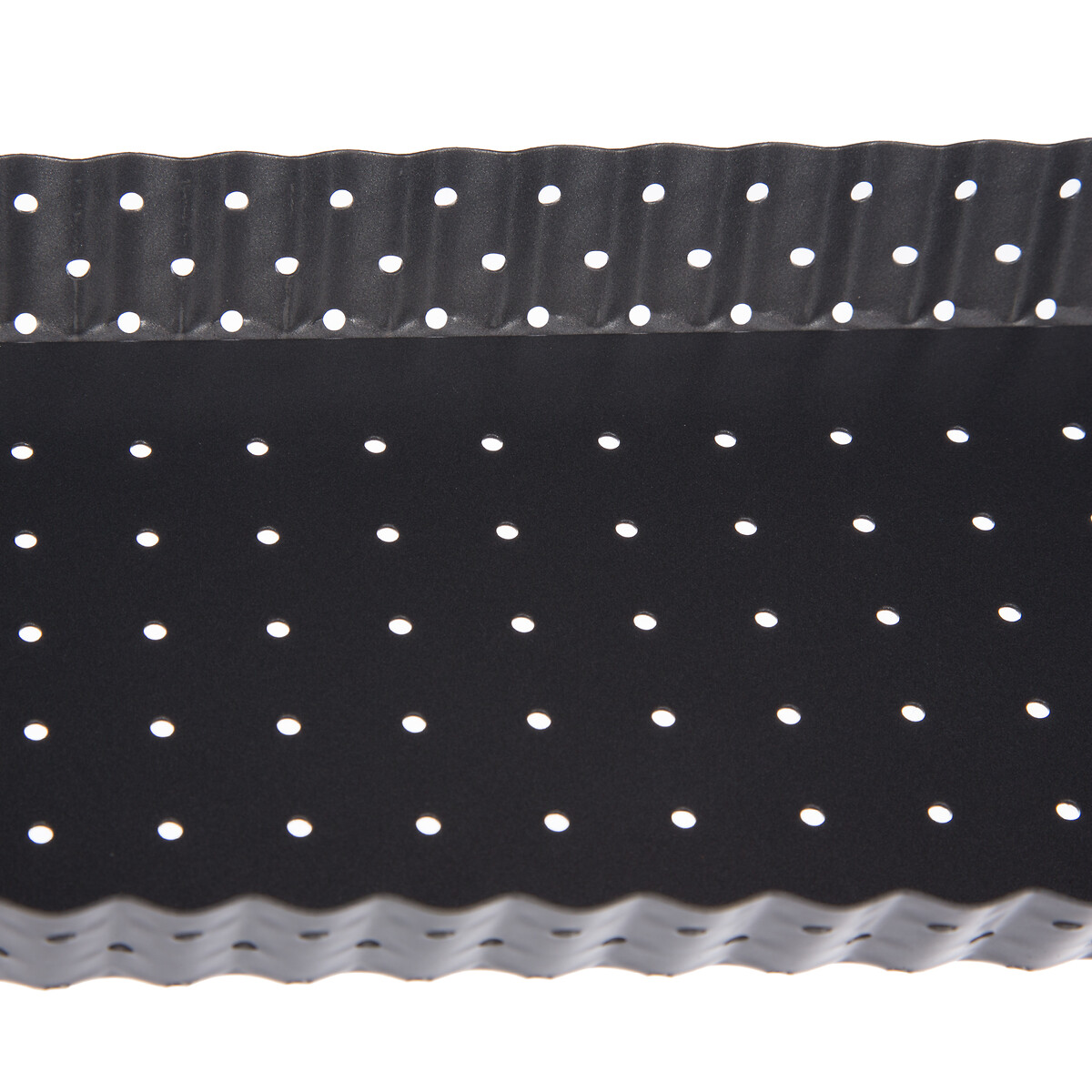 Moule à fond perforé métal 35x11cm