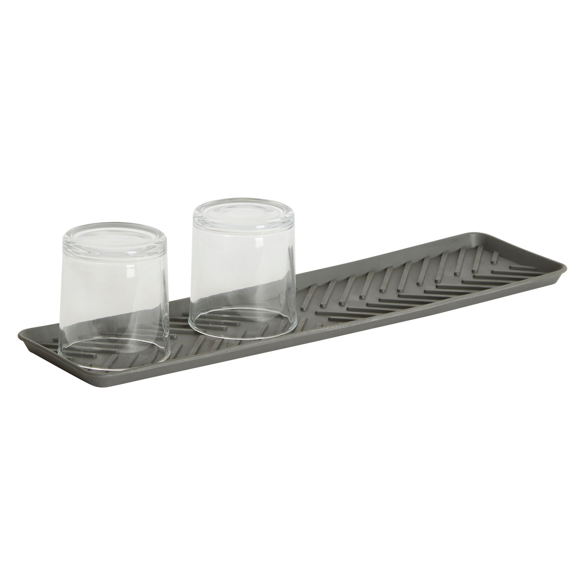 Tapis de vaisselle avec rebords 10x40cm 