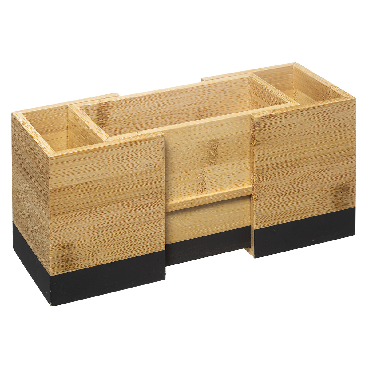 Pot à ustensiles extensible, gris charbon Modern color