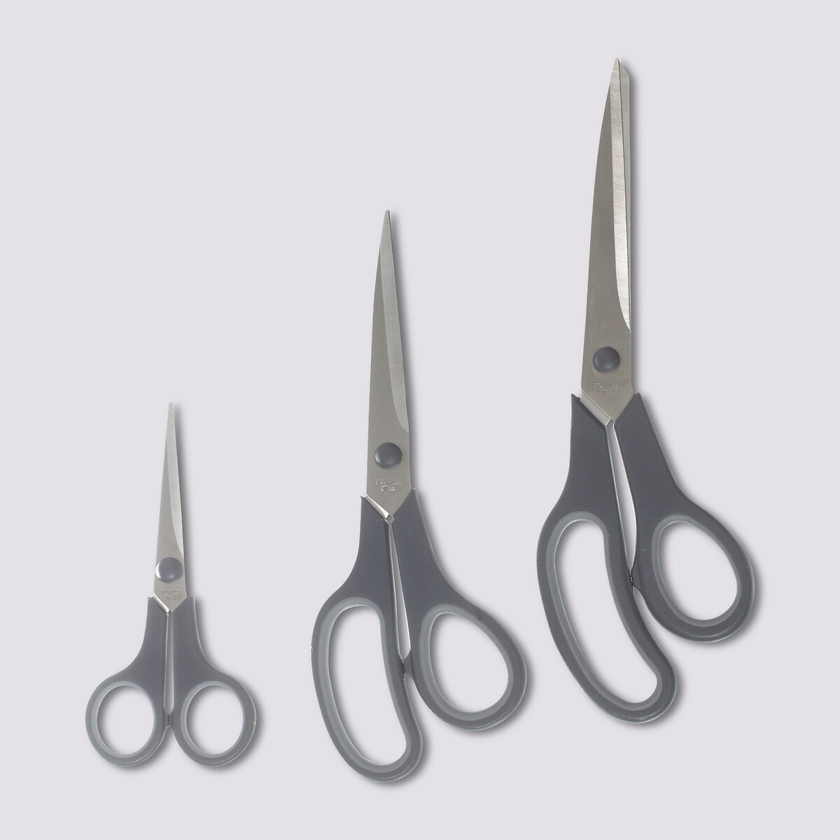 Set de 3 paires de ciseaux multi-usages 