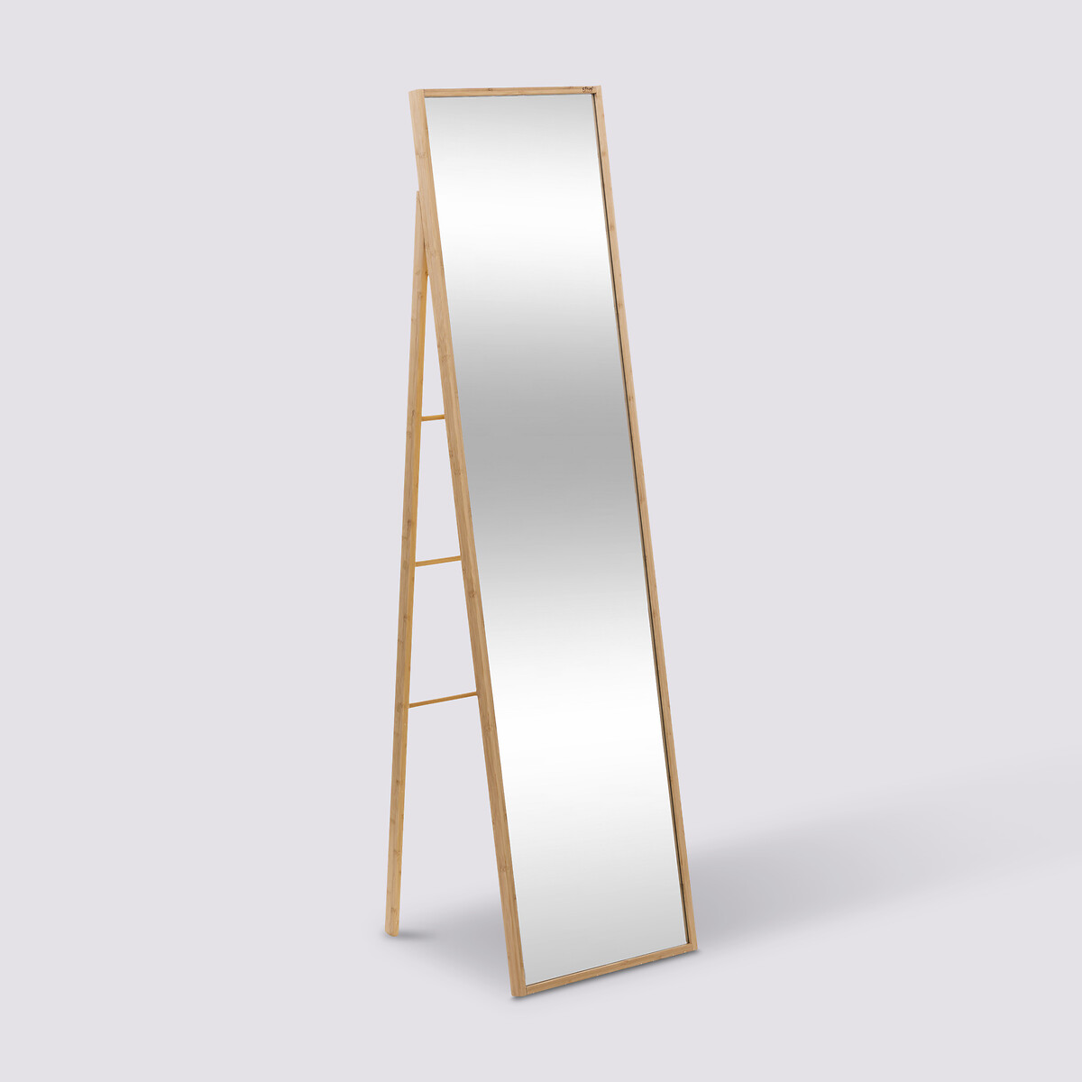 Miroir sur pied 160x41cm Bambou