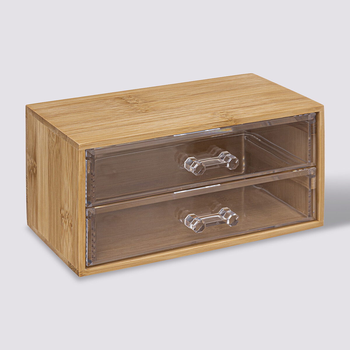 Boîte à bijoux 2 tiroirs Selena bambou