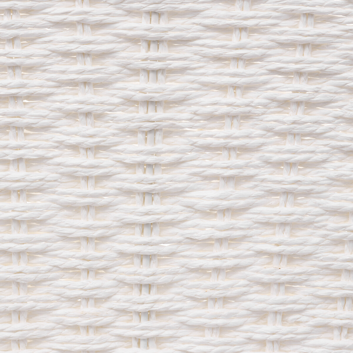 Panier vannerie 31x31cm, blanc Mix'n modul