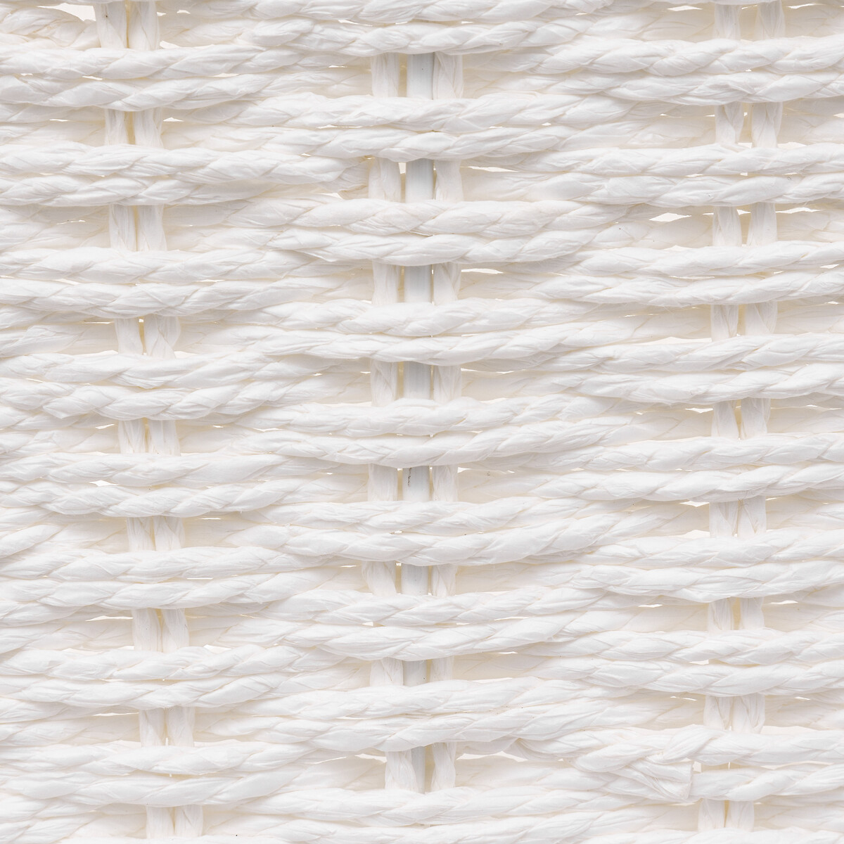 Panier vannerie 31x15cm, blanc Mix'n modul