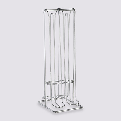 Porte-capsules x32, chromé 