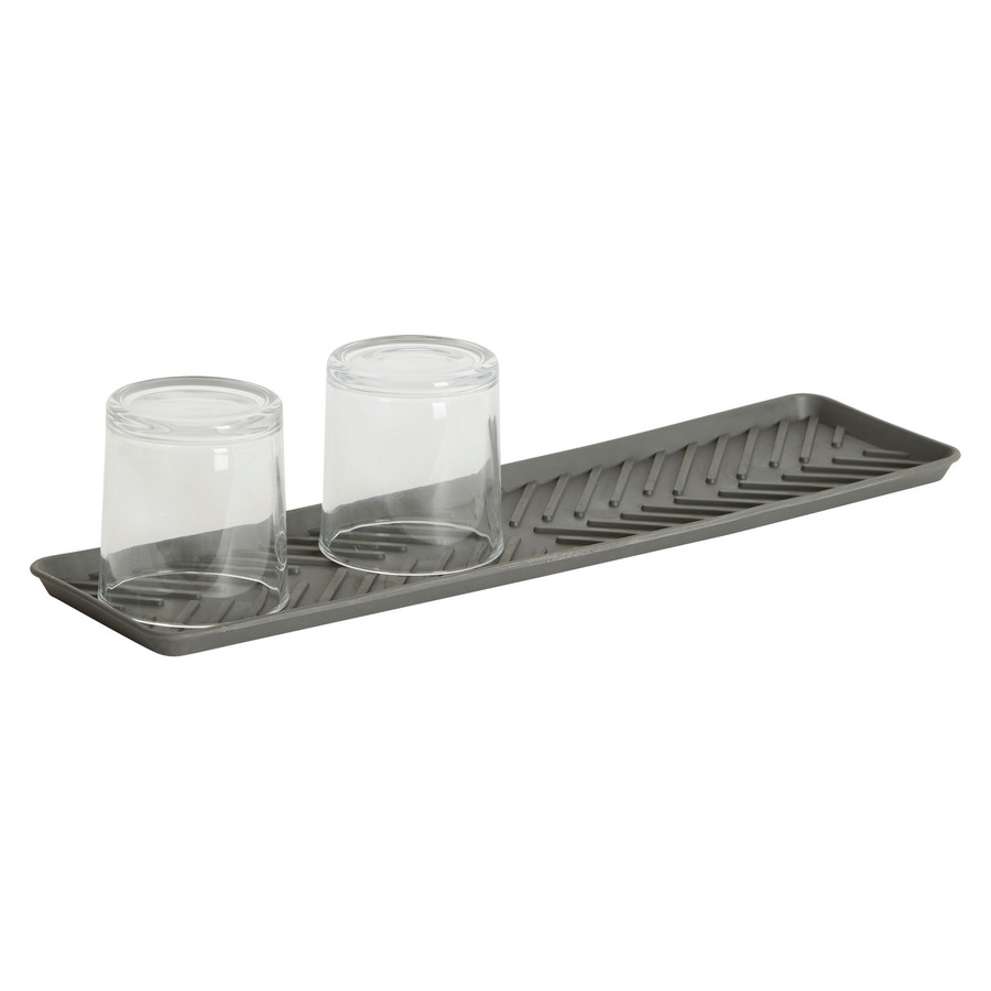 Tapis de vaisselle avec rebords 10x40cm 