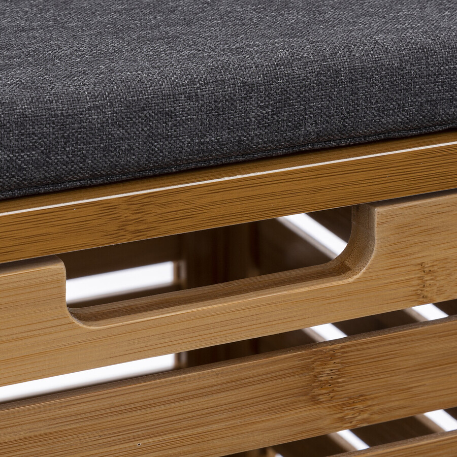 Banc de rangement Bambou