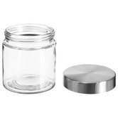 Bocal verre couvercle inox 0,75l Nixo