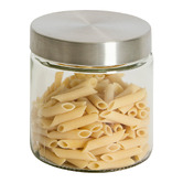 Bocal verre couvercle inox 0,75l Nixo