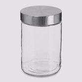 Bocal verre couvercle inox 1,2l Nixo