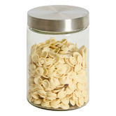 Bocal verre couvercle inox 1,2l Nixo