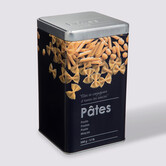 Boîte à pâtes 500g métal, noir Black edition
