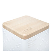 Boîte à pâtes 1kg, blanc Scandi nature