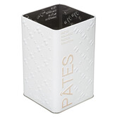 Boîte à pâtes 1kg, blanc Scandi nature