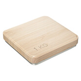 Boîte à sucre poudre métal, blanc Scandi nature