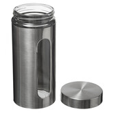 Bocal verre et inox 1,25l Ublo