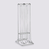 Porte-capsules x32, chromé 