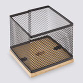 Pot à crayons, noir Mayaj