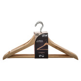 Lot de 8 cintres en bois Hang'up