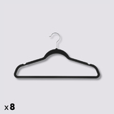 Lot de 8 cintres en feutrine Hang'up