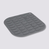 Dessous de plat en silicone, gris 