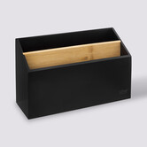 Organiseur bambou, noir Blackbamboo