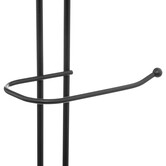 Dérouleur avec réserve et support, métal noir Mayaj