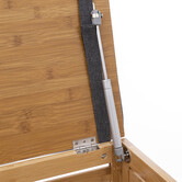 Banc de rangement Bambou