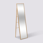 Miroir sur pied 160x41cm Bambou