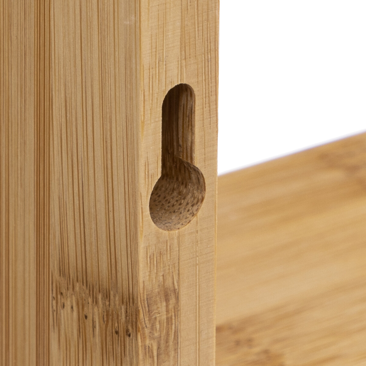 3 étagères murales, bambou Fixy