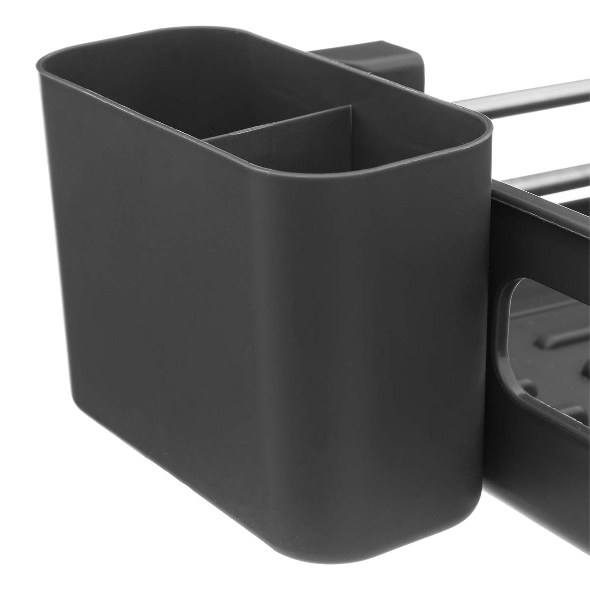 Égouttoir extensible 12 assiettes, gris Etira