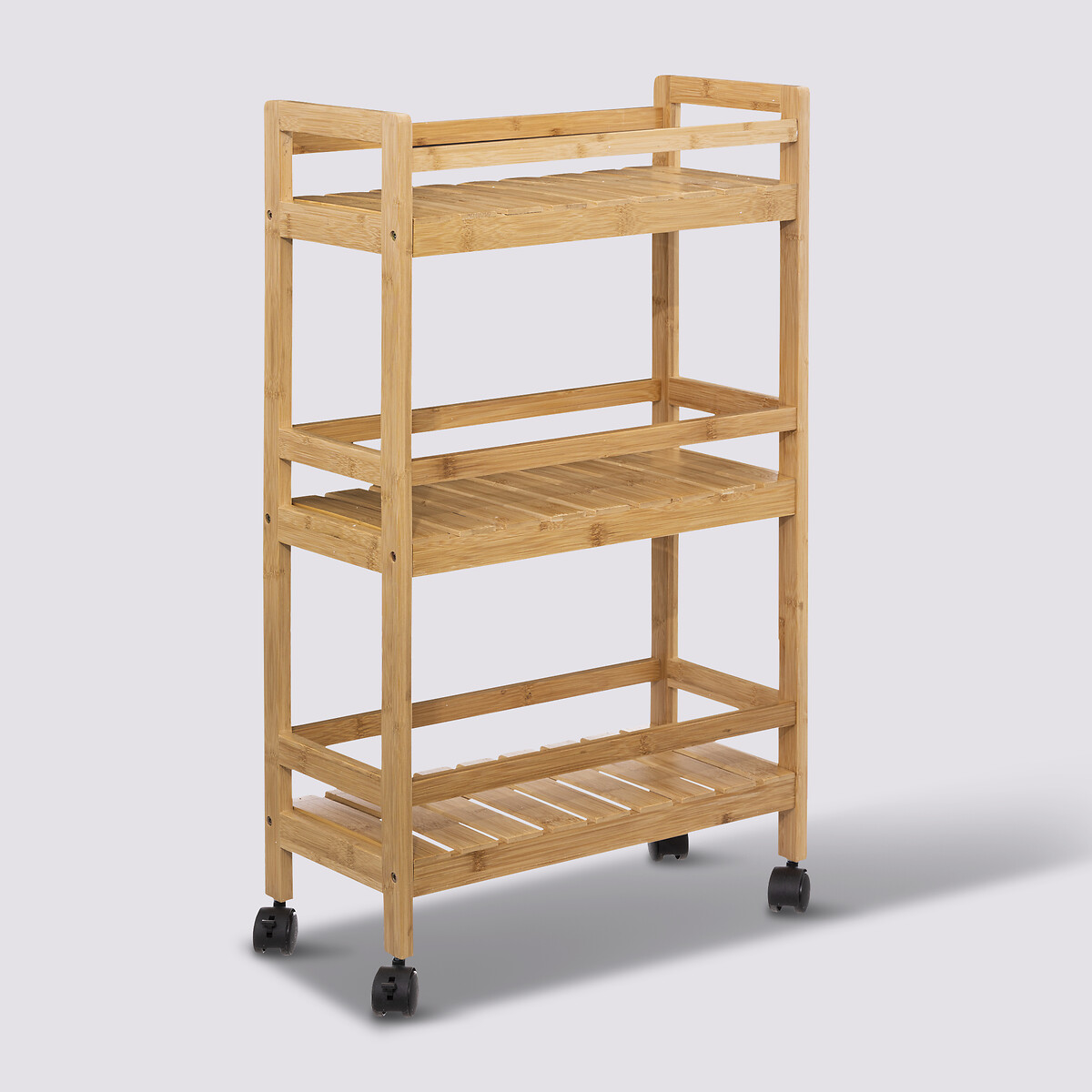 Desserte 3 niveaux petit modèle, bambou Linha