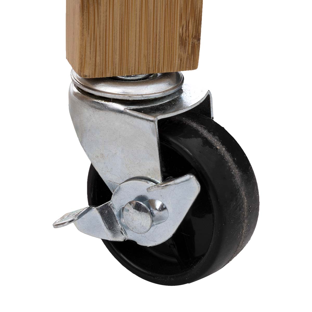 Desserte grand modèle 2 tiroirs, bambou Linha