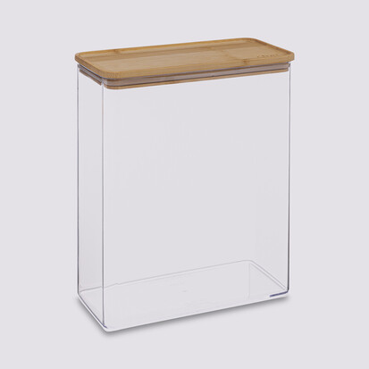 Boîte de conservation rect couvercle bambou, 4,3l Eske