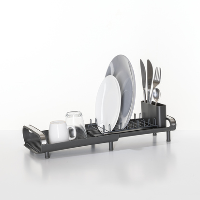Égouttoir extensible 9 assiettes, gris Etira