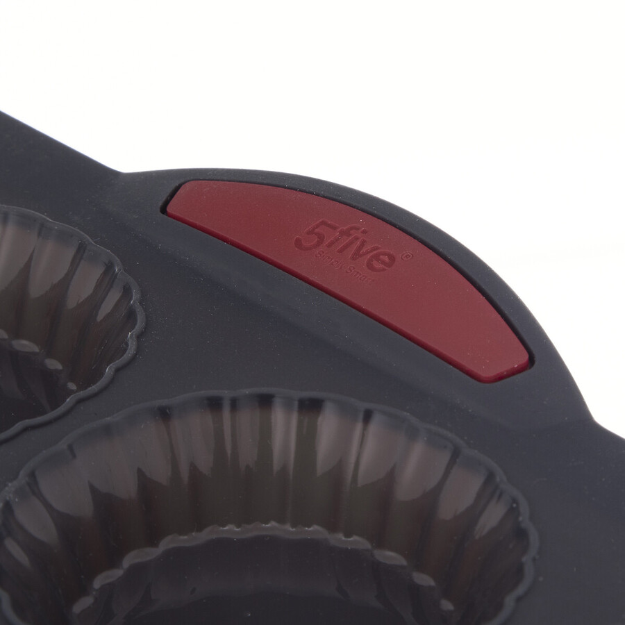 Moule 20 tartelettes silicone - noir, rouge Silitop