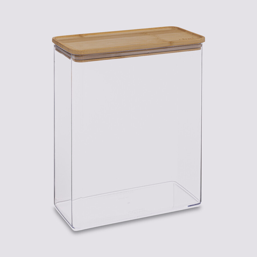 Boîte de conservation rect couvercle bambou, 4,3l Eske