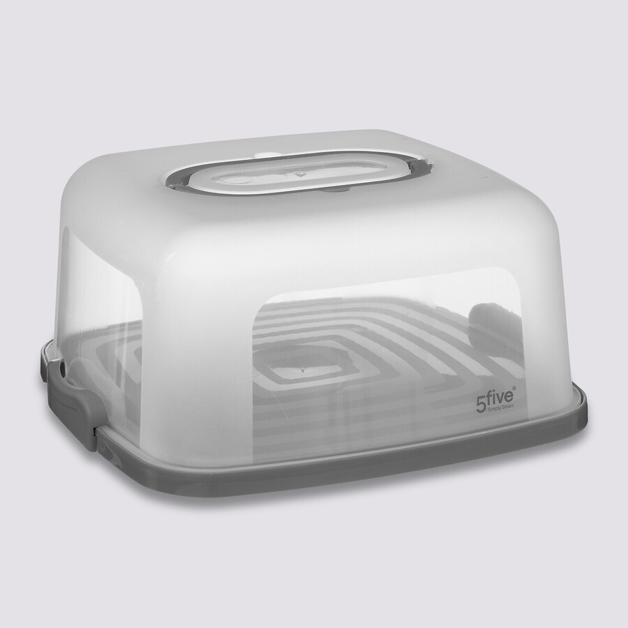 Boîte à gateau carré 33x36cm, plastique 